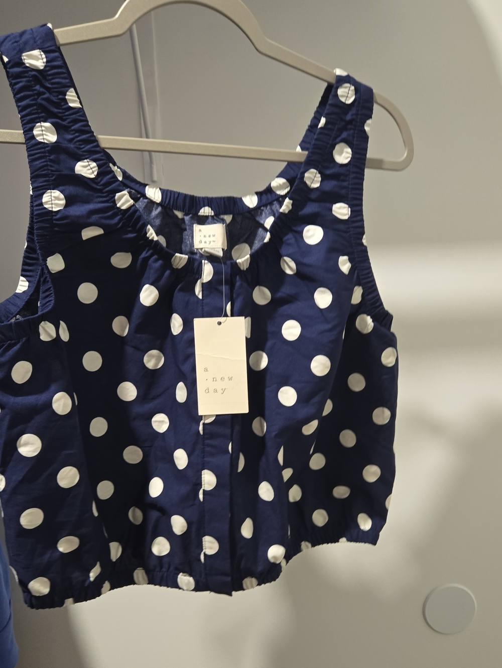 A New Day Polka Dot Croptop
